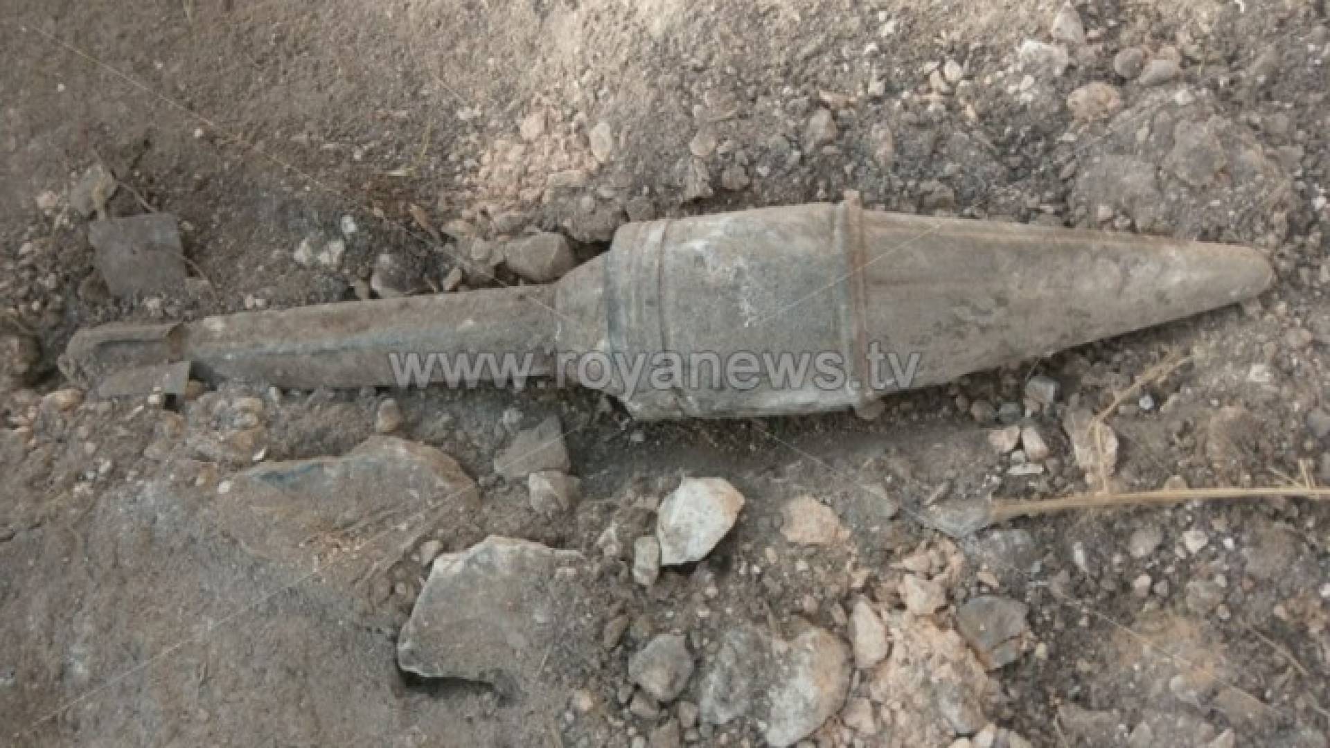 العثور على قنبلة قديمة في اربد