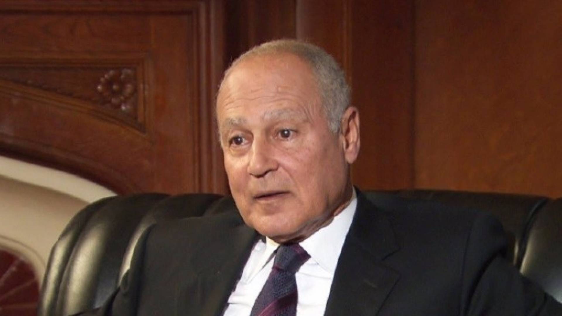 الامين العام للجامعة العربية أحمد أبو الغيط