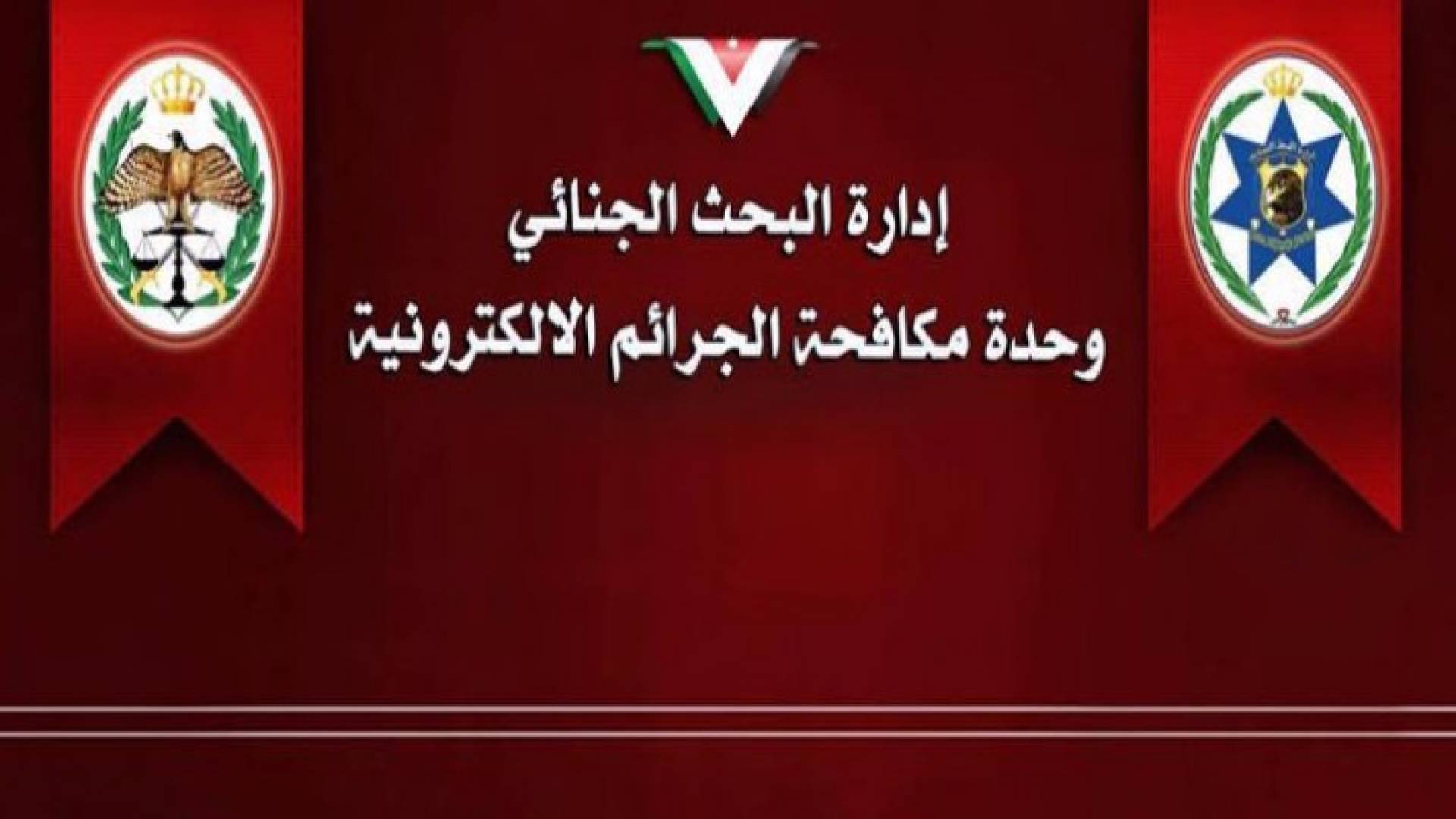 شعار وحدة الجرائم الالكترونية