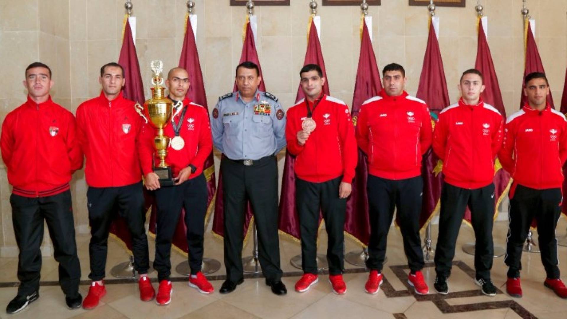 جانب من التكريم 