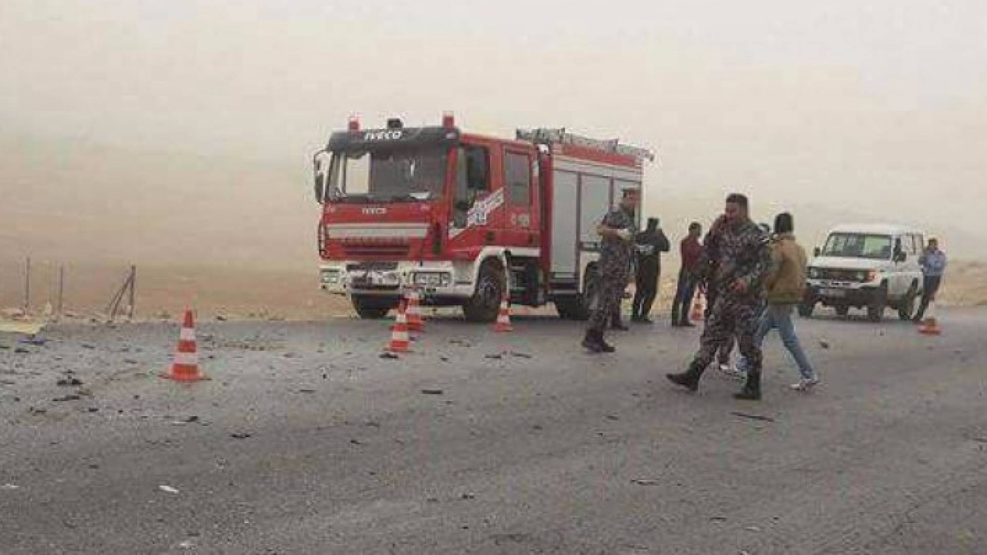 وفاة واصابتان بحادث تصادم في المفرق