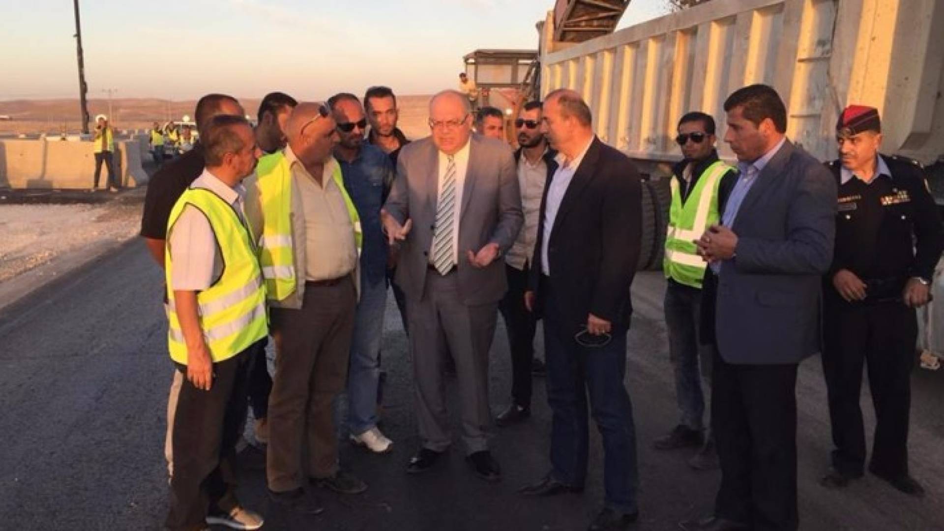 جانب من الزيارة