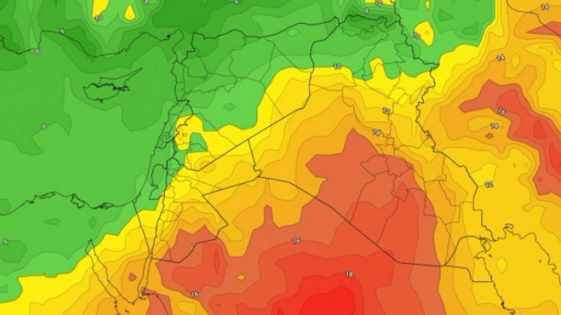 انخفاض درجات الحرارة مع مطلع الأسبوع الجديد