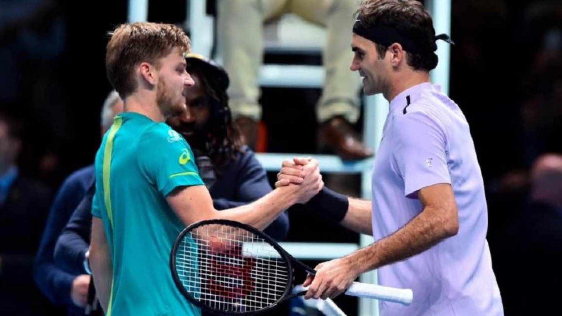 ديفيد غوفين أمام فيدرر