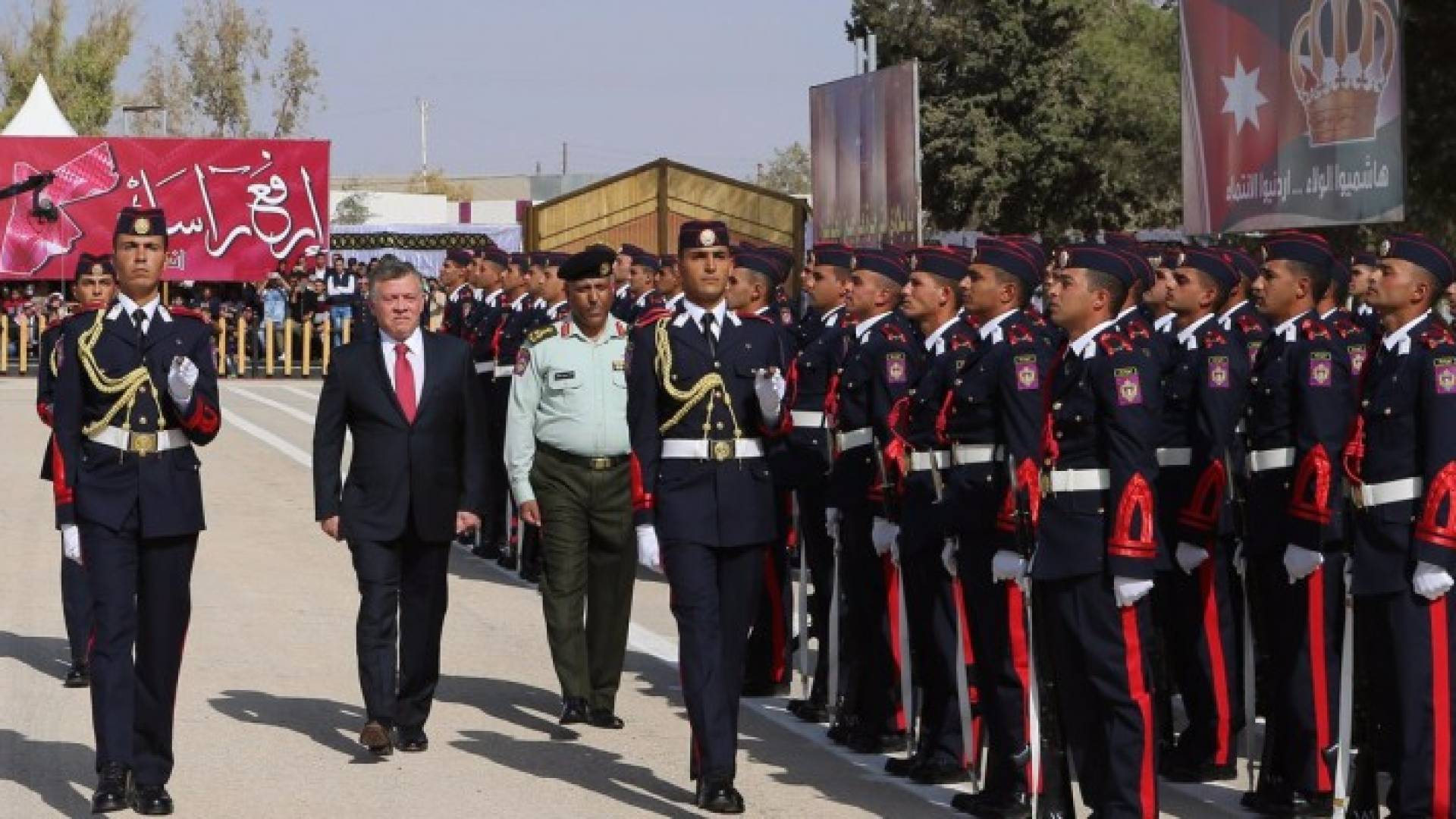 الصور من صفحة الديوان الملكي على تويتر