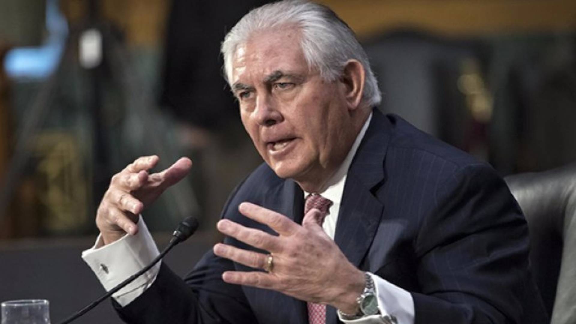 وزير الخارجية الأمريكي ريكس تيلرسون