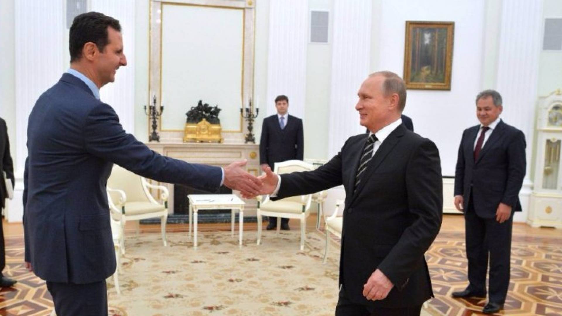 بوتين والاسد