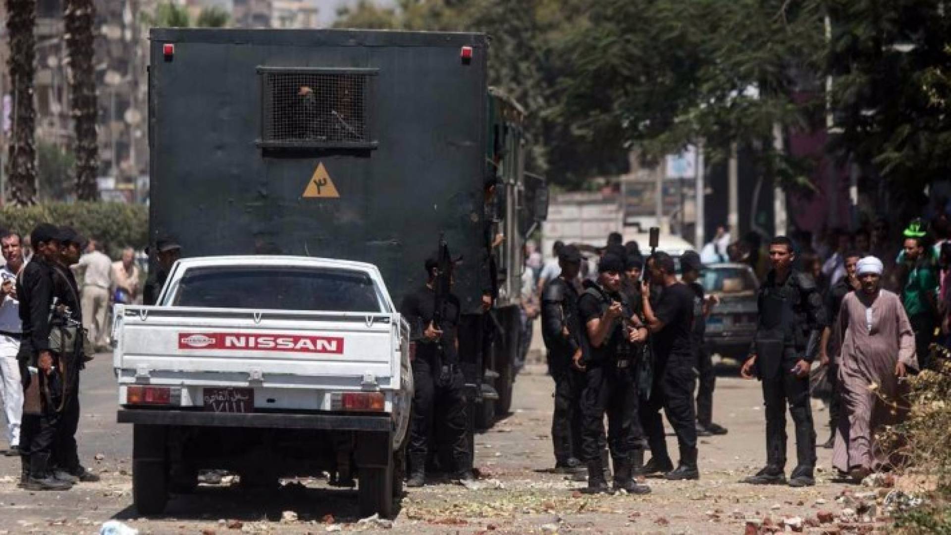 قوات أمن مصرية