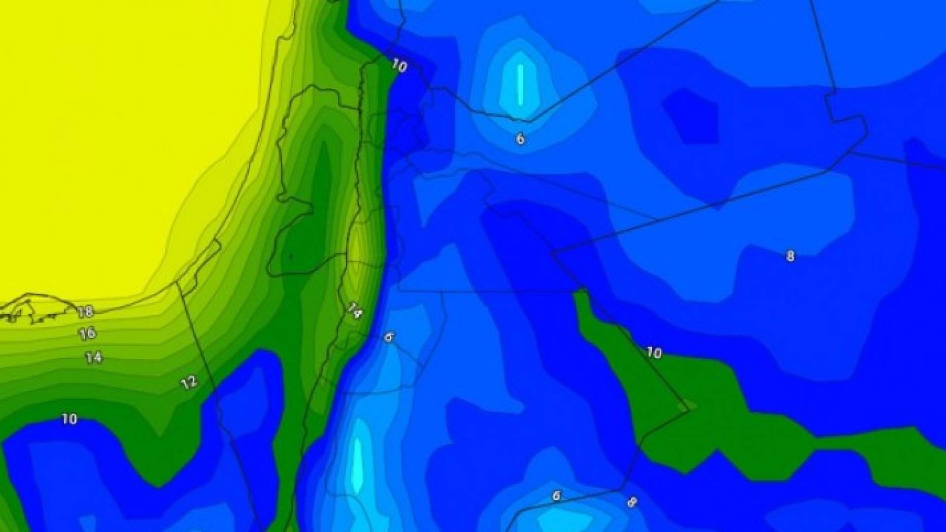الجمعة اجواء باردة وحالة من عدم الاستقرار الجوي جنوبا وشرقا