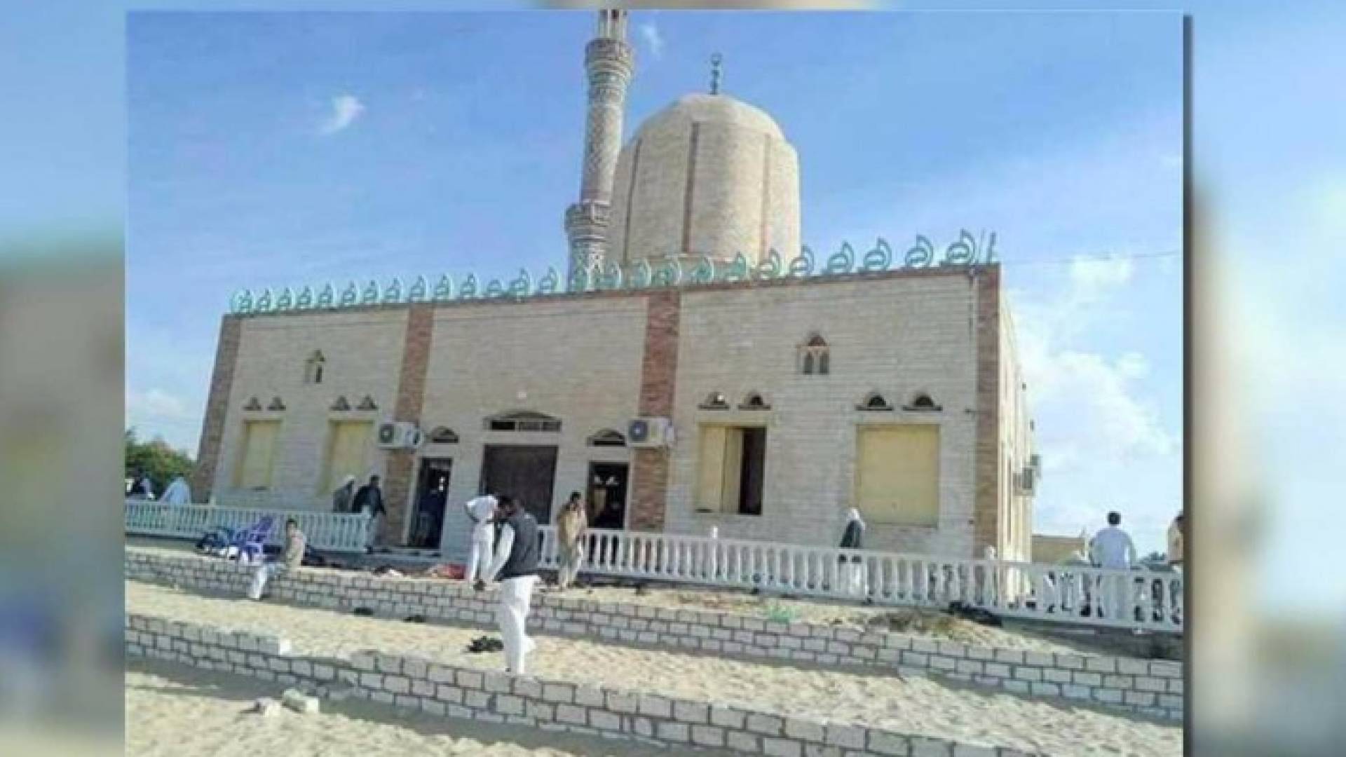 مسجد الروضة الذي شهد الهجوم الدامي