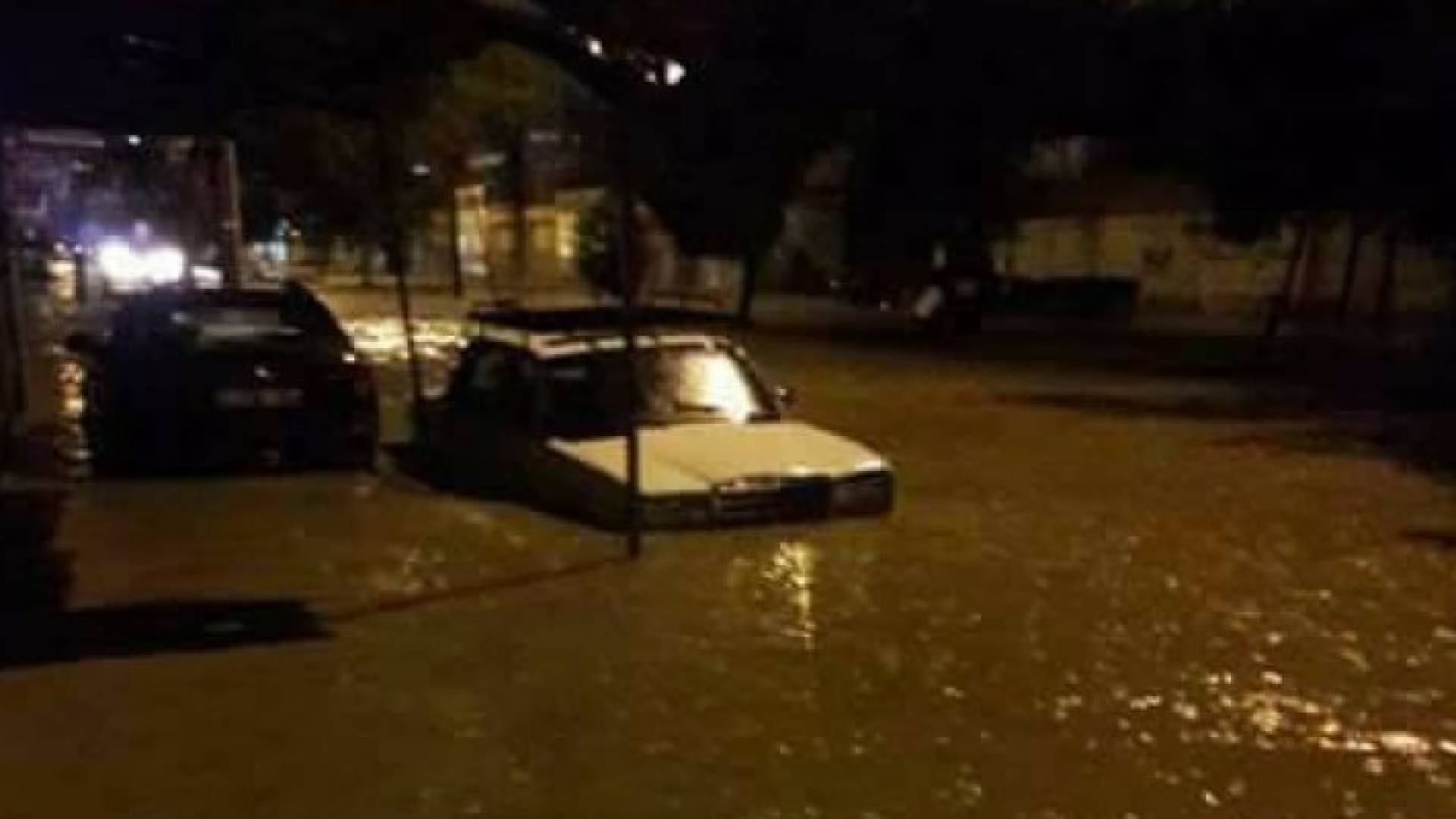 الأمطار في قطاع غزة - الصورة من مواقع التواصل الاجتماعي 