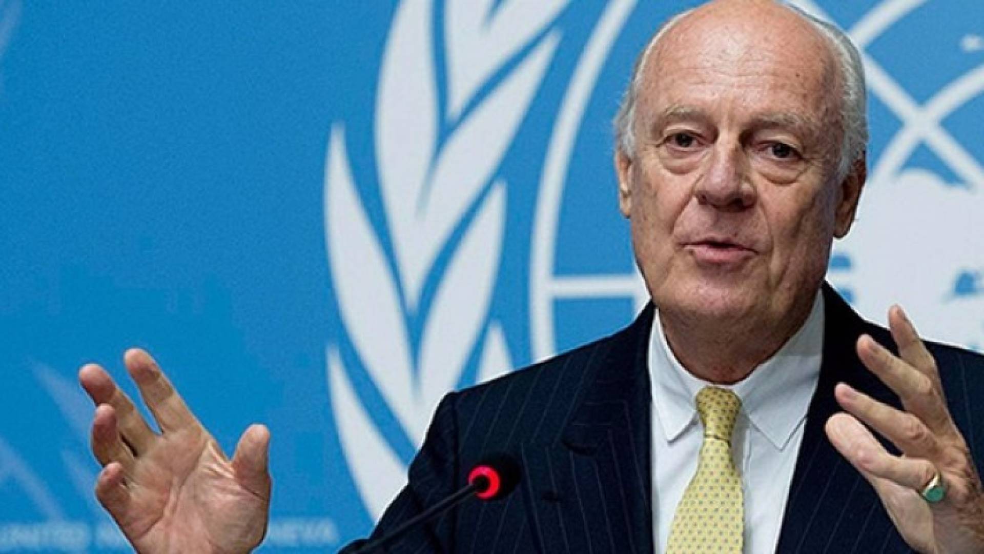 مبعوث الامم المتحدة الخاص الى سوريا ستافان دي ميستورا