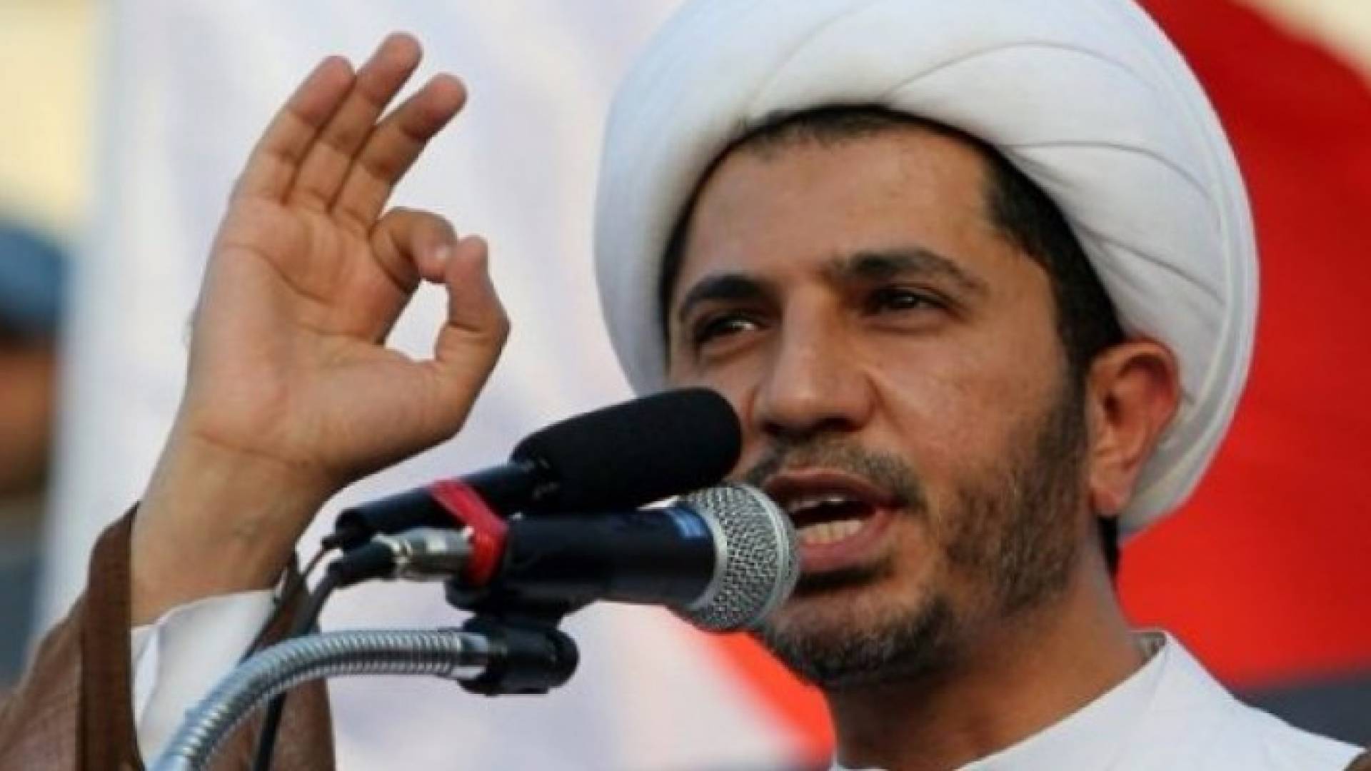 زعيم المعارضة الشيعية في البحرين الشيخ علي سلمان
