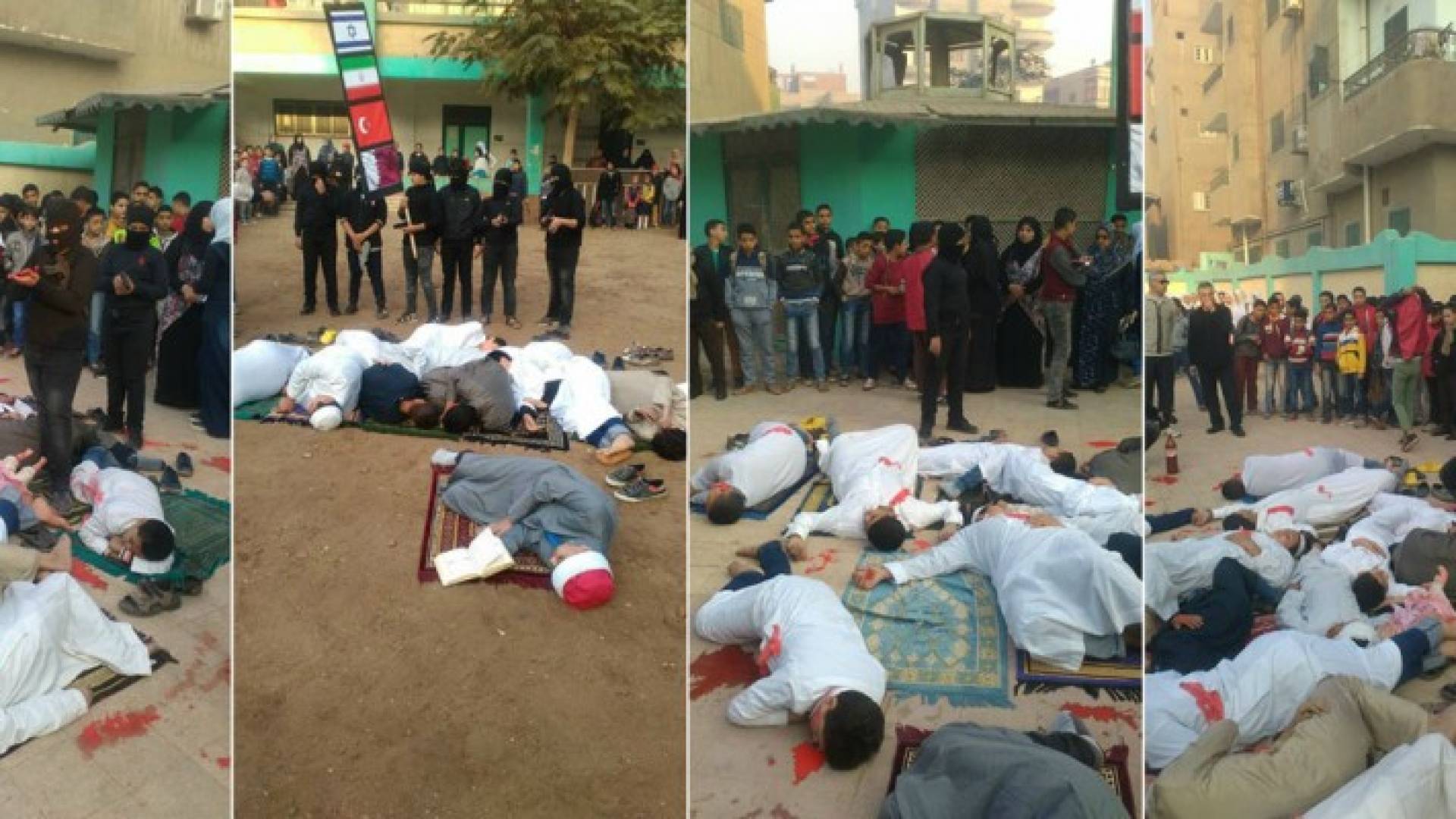 من مشاهد التمثيل