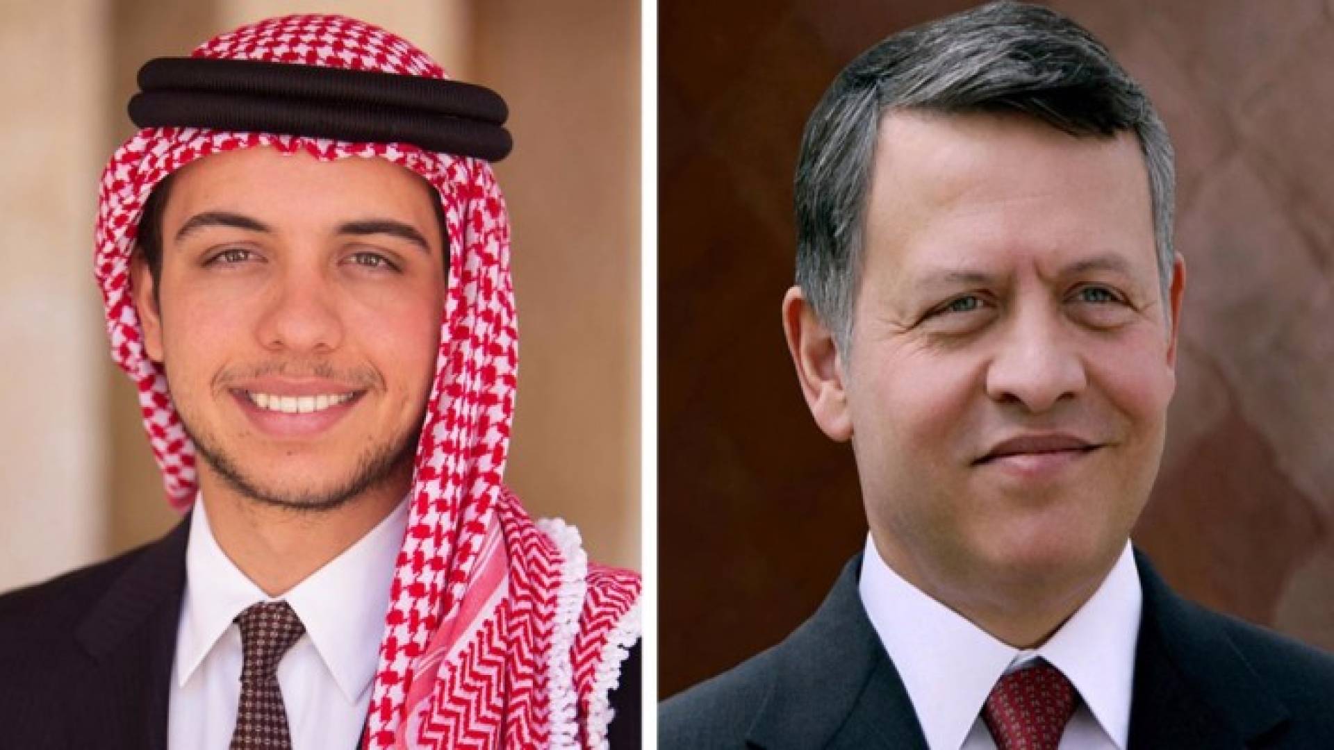 الملك وولي العهد - ارشيفية