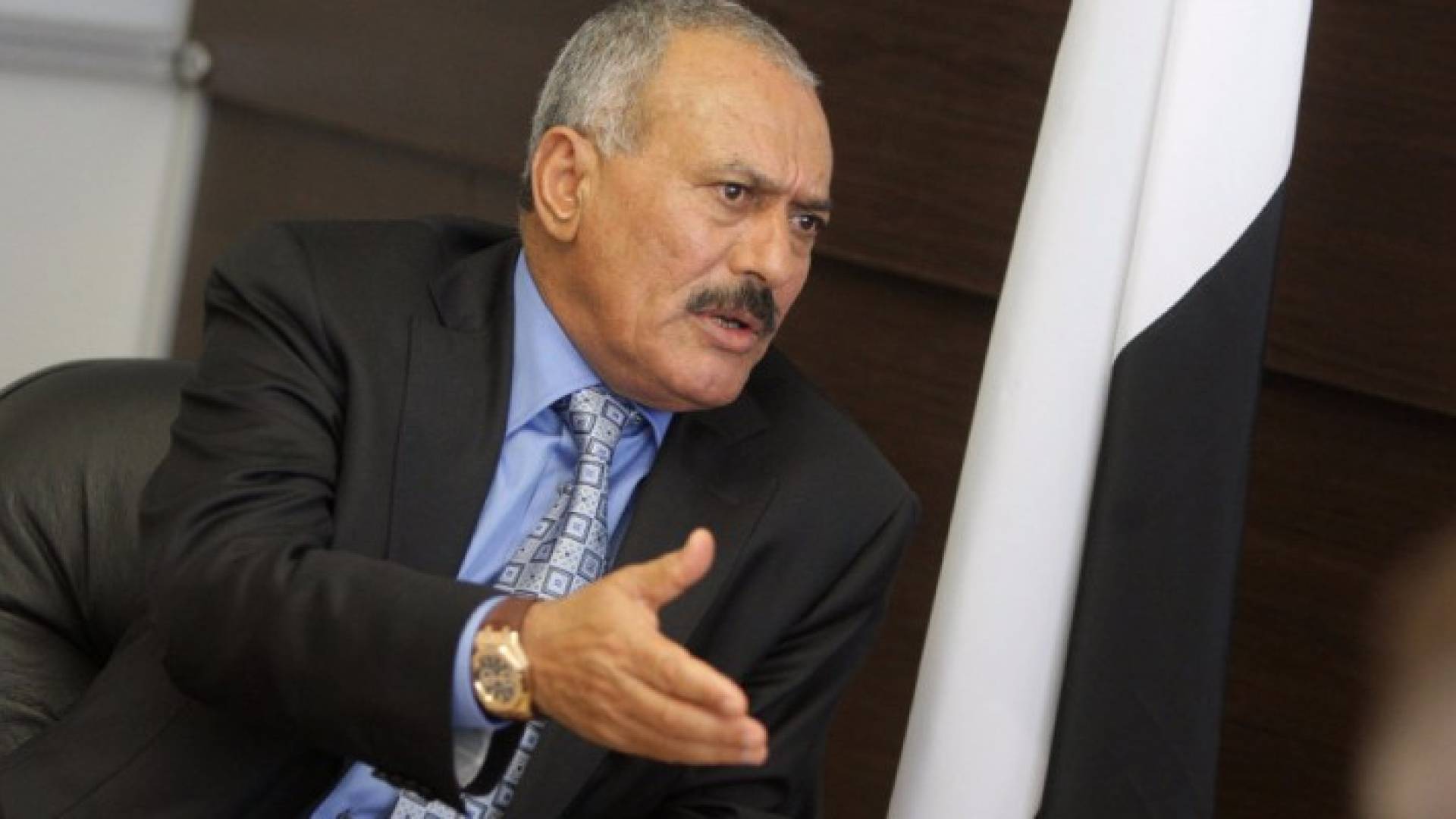  الرئيس اليمني السابق، علي عبدالله صالح