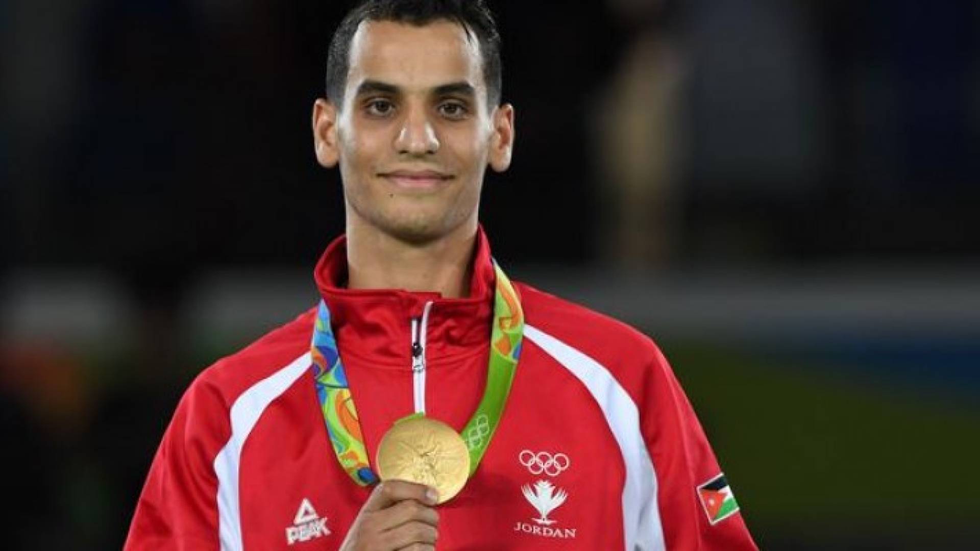 البطل الأولمبي أحمد أبو غوش