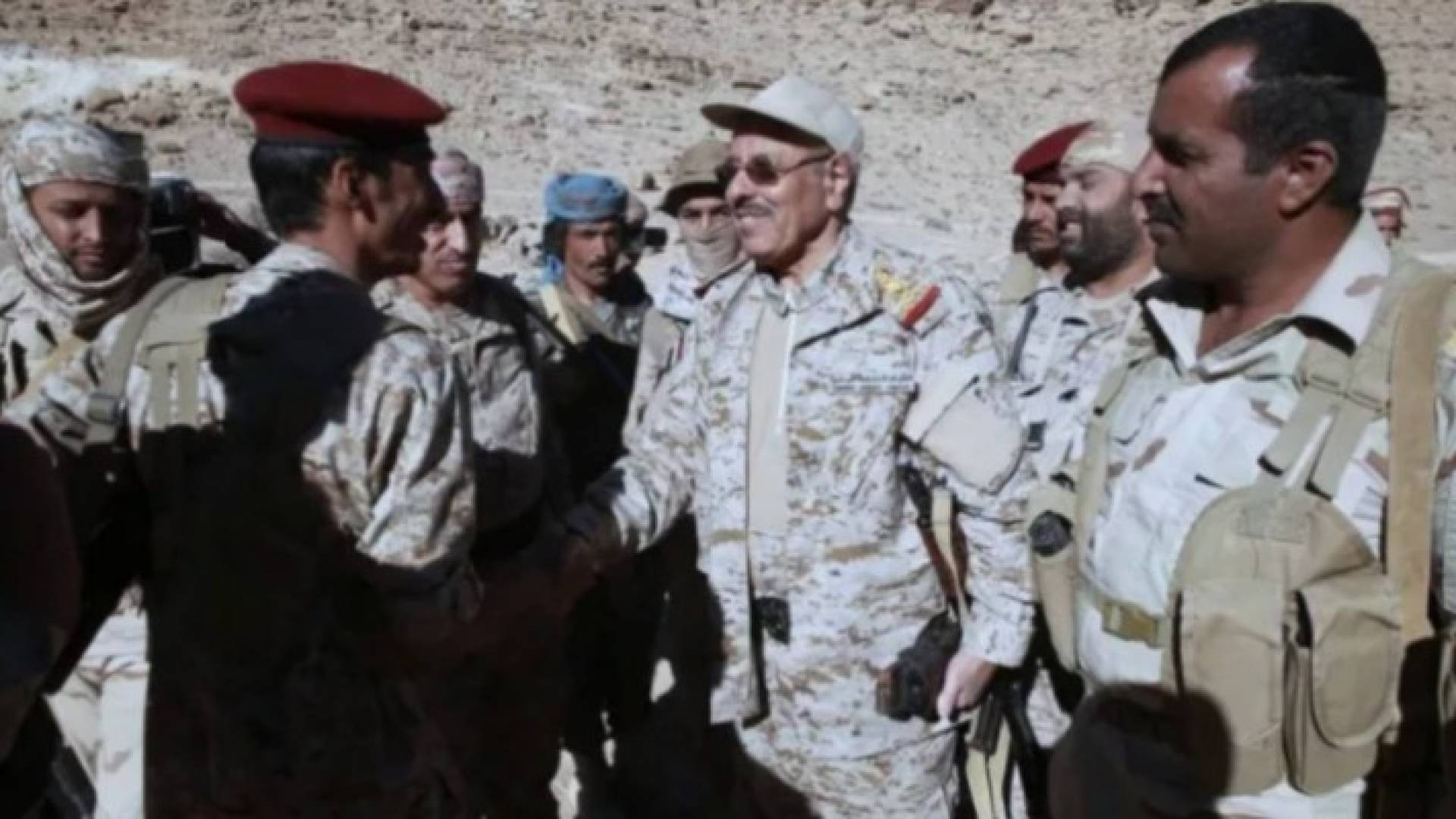 نائب الرئيس اليمني علي محسن صالح الأحمر