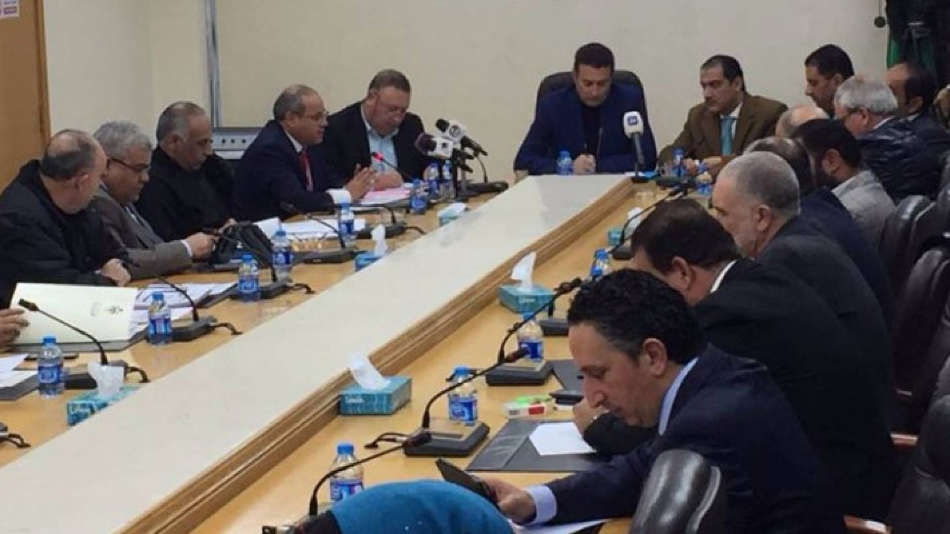 جانب من الاجتماع 