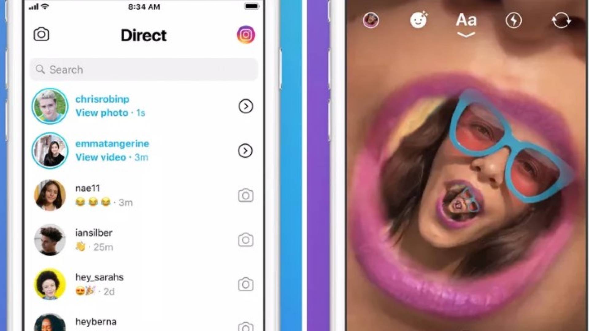 إنستاجرام تختبر تطبيق منفصل للرسائل الخاصة