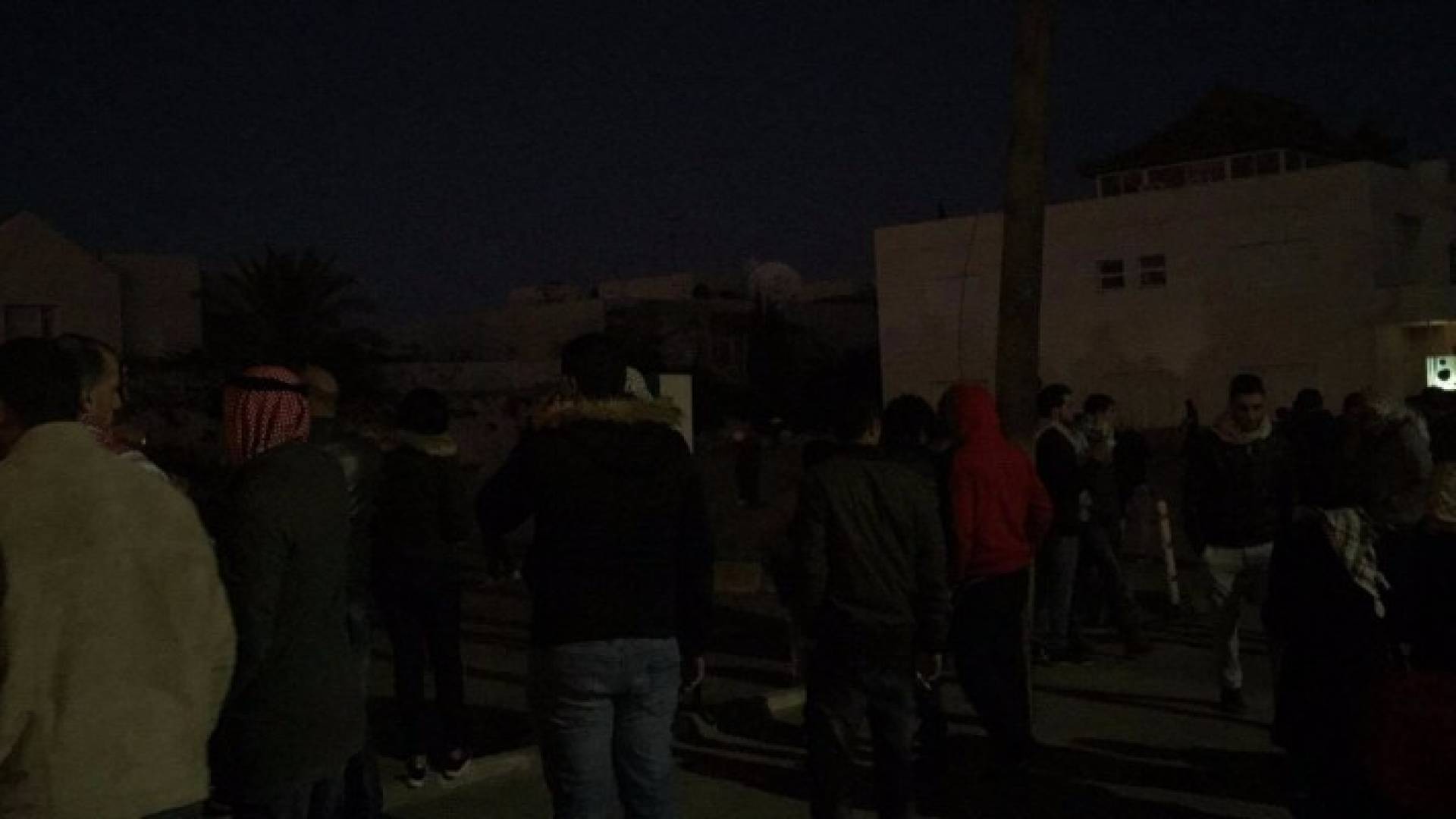 جانب من الاعتصام