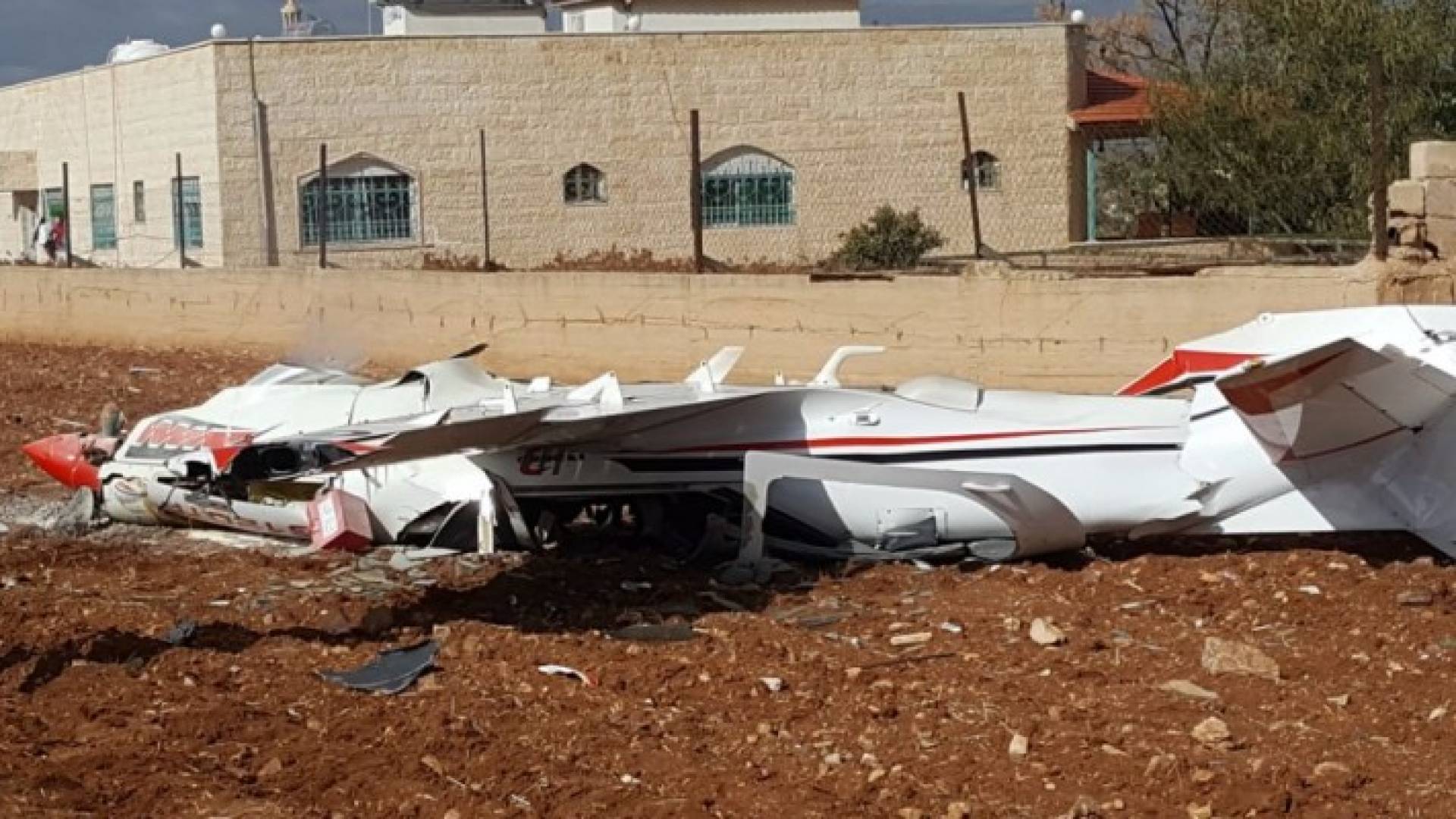 المنطقة التي وقعت فيها الطائرة 