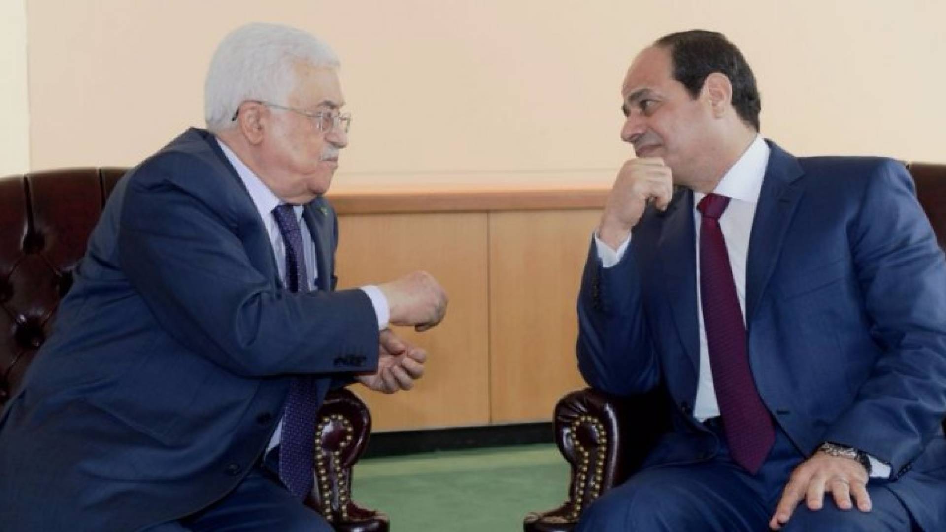 السيسي ومحمود عباس 