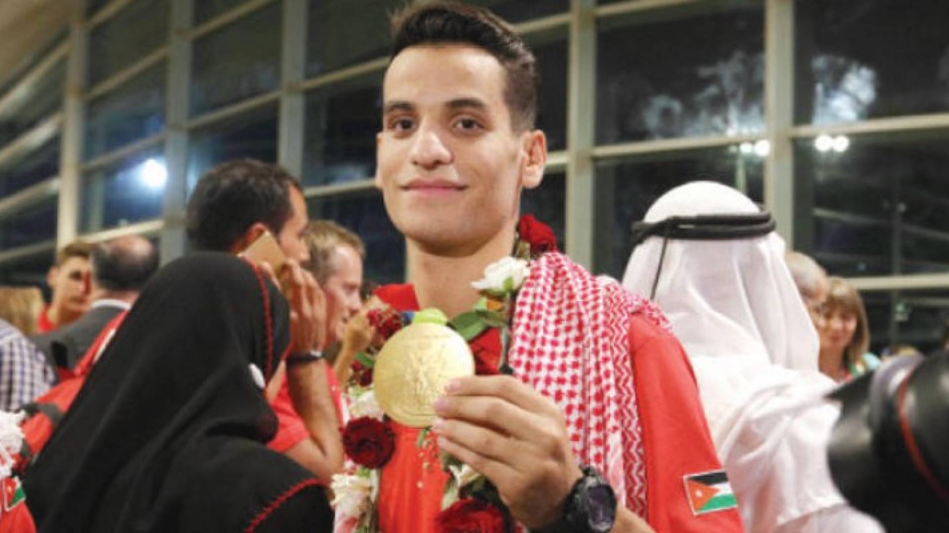 اللاعب أحمد ابو غوش