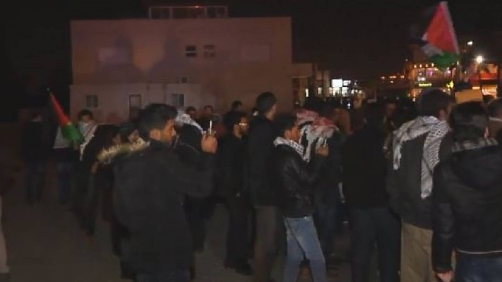 جانب من الاعتصام