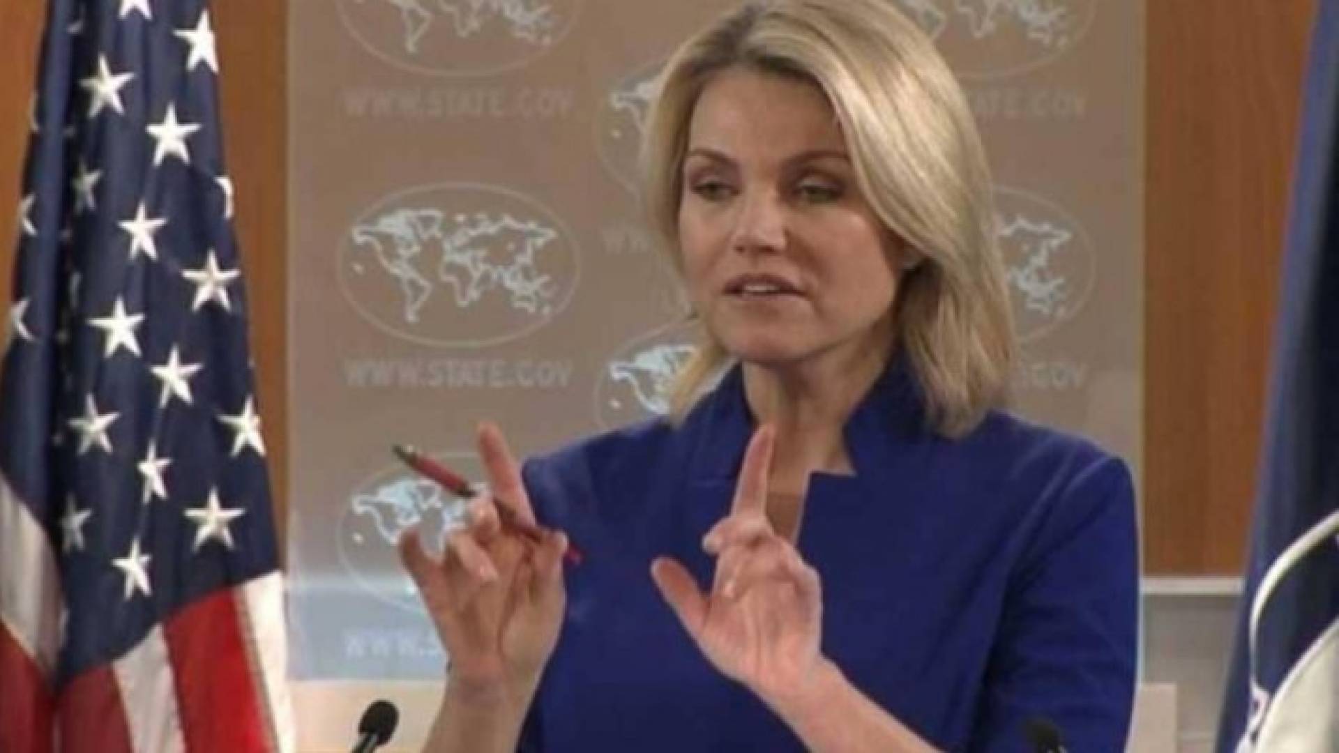 المتحدثة باسم الخارجية الأميركية هيذر ناورت