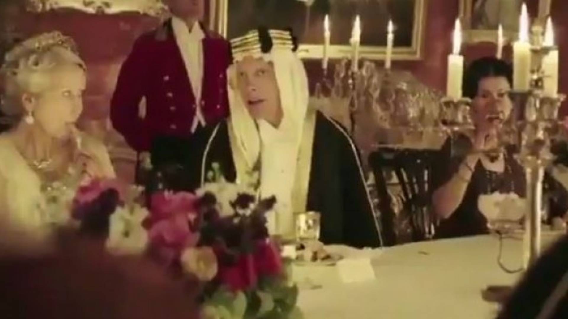 أحداث الفيلم تدور حول زيارة الملك فيصل لبريطانيا عام 1919