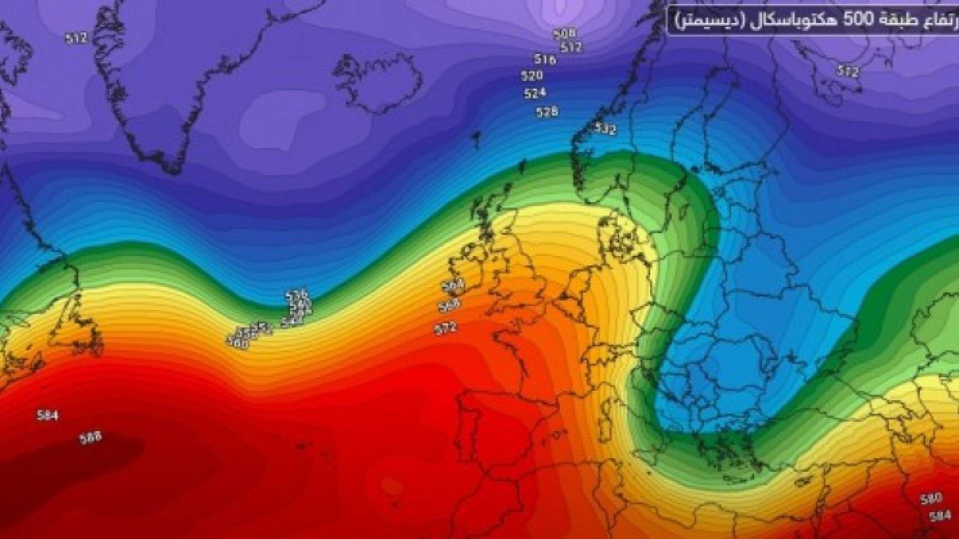 عودة فرص الأمطار والمنخفضات الجوية في الاسبوع الاخير من ديسمبر