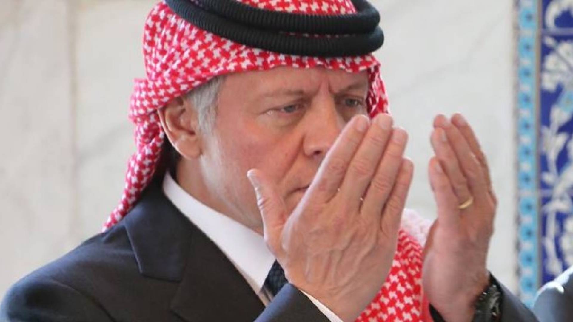 الملم عبدالله الثاني - ارشيفية 