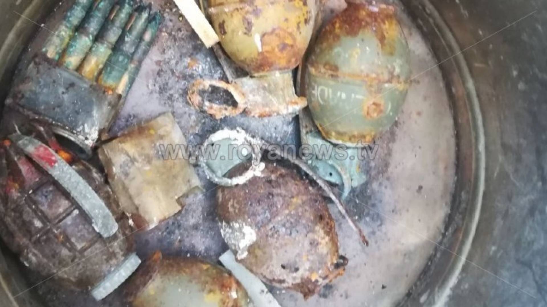 العثور على ٦ قنابل قديمة في اربد