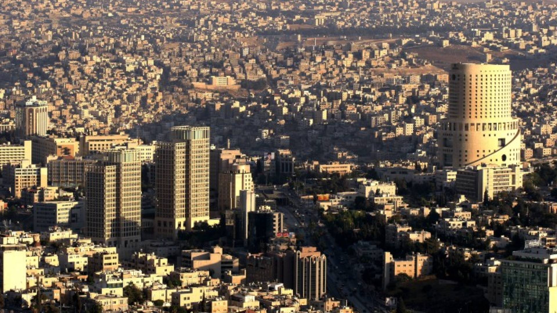 جانب من العاصمة عمان