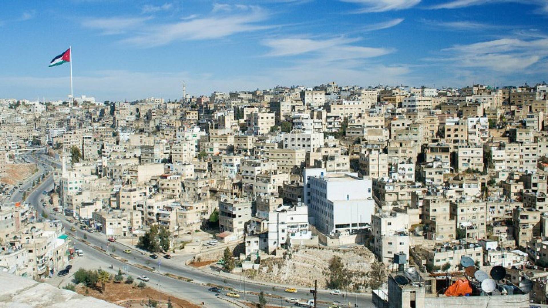 جانب من العاصمة عمان