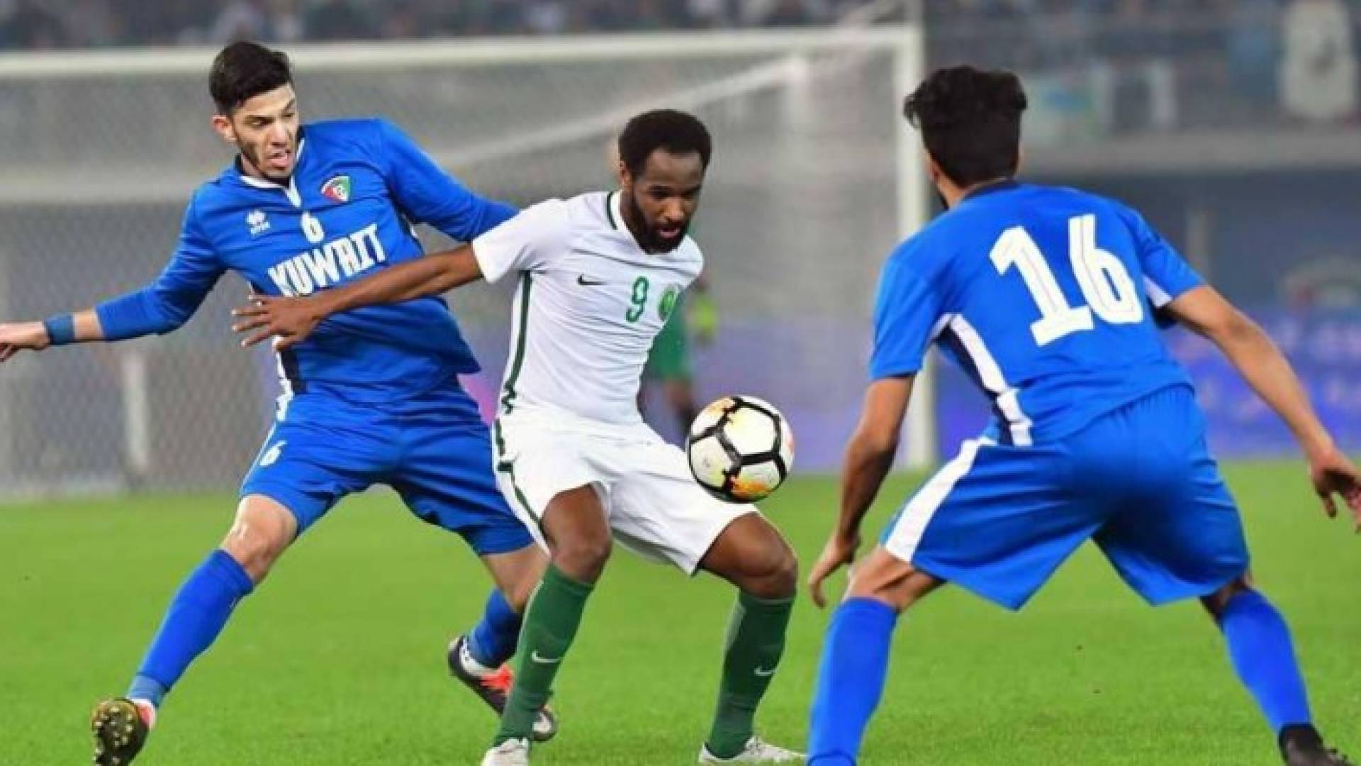 جانب من المباراة