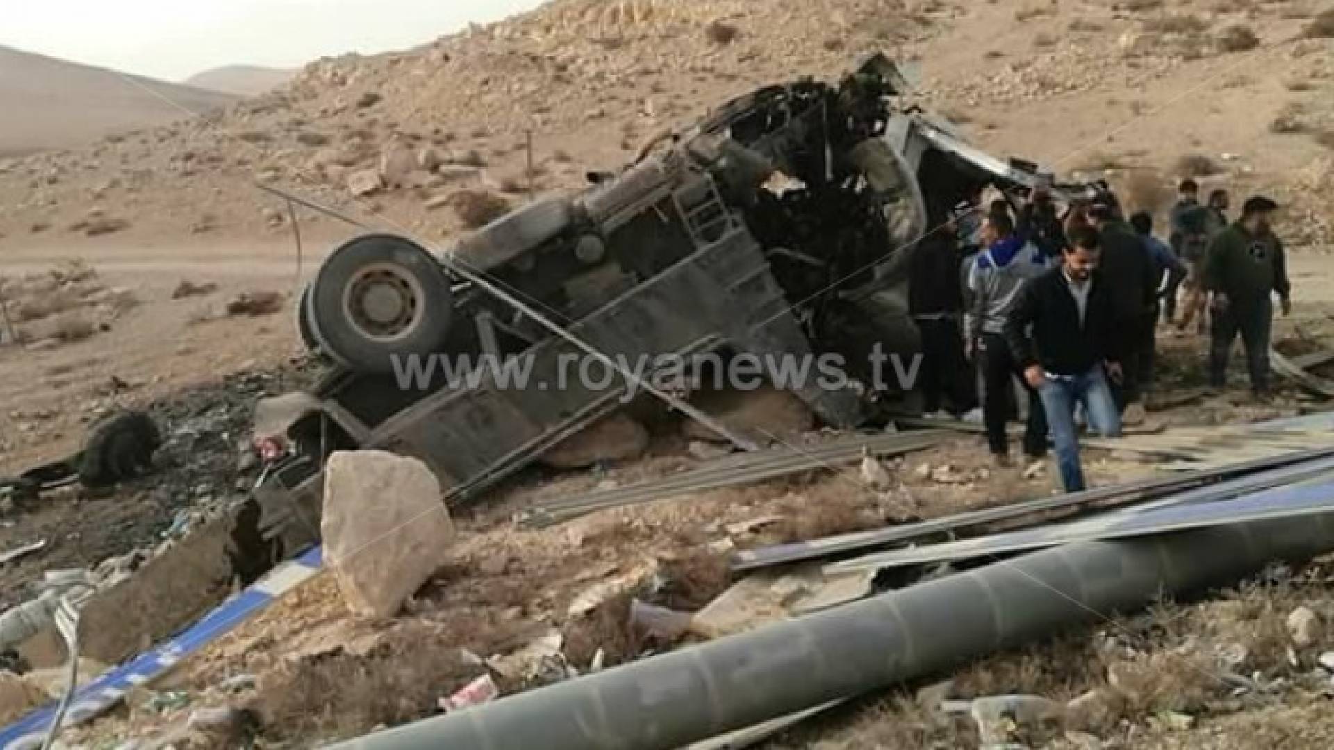 تدهور الشاحنة