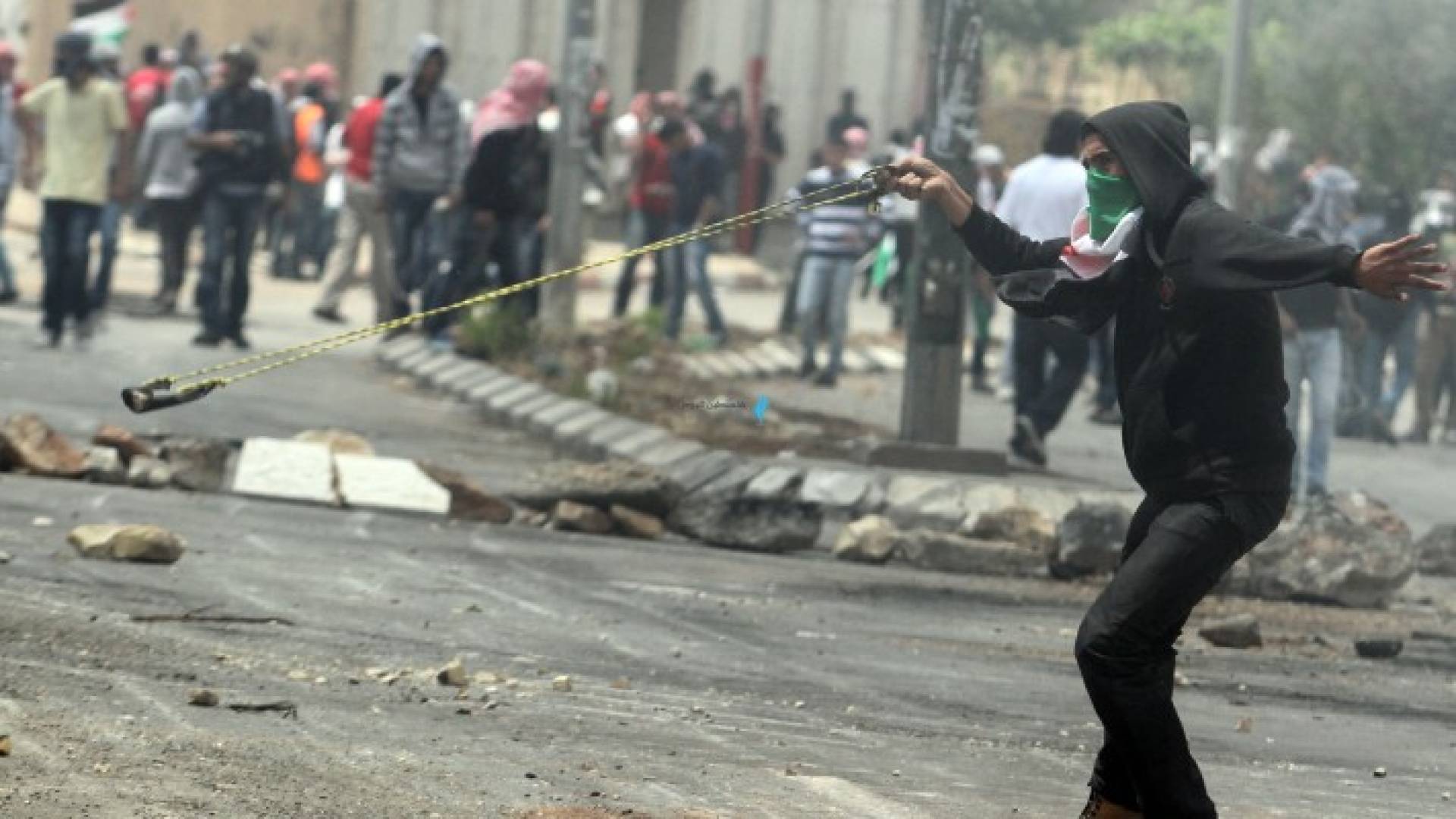 من مواجهات الفلسطينيين وقوات الاحتلال