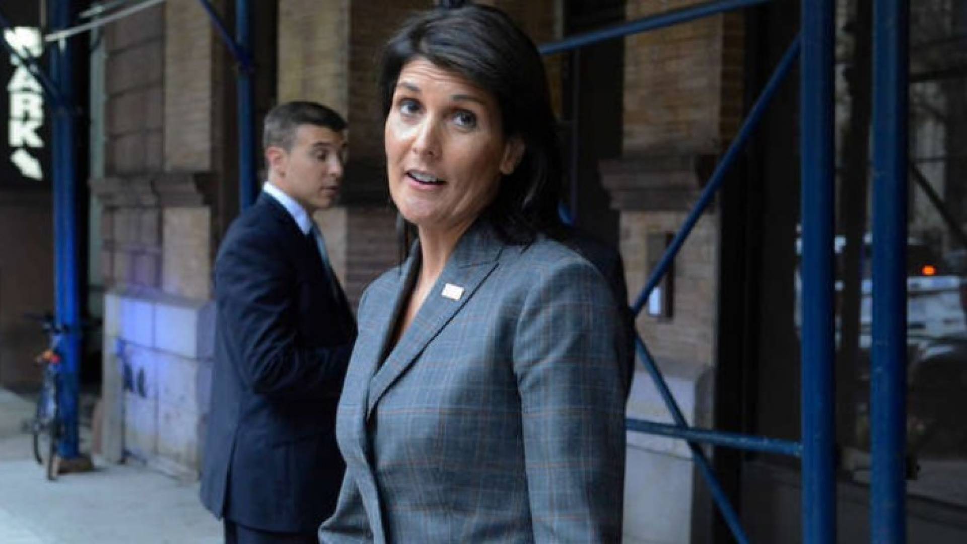  مندوبة واشنطن لدى الأمم المتحدة نيكي هايلي