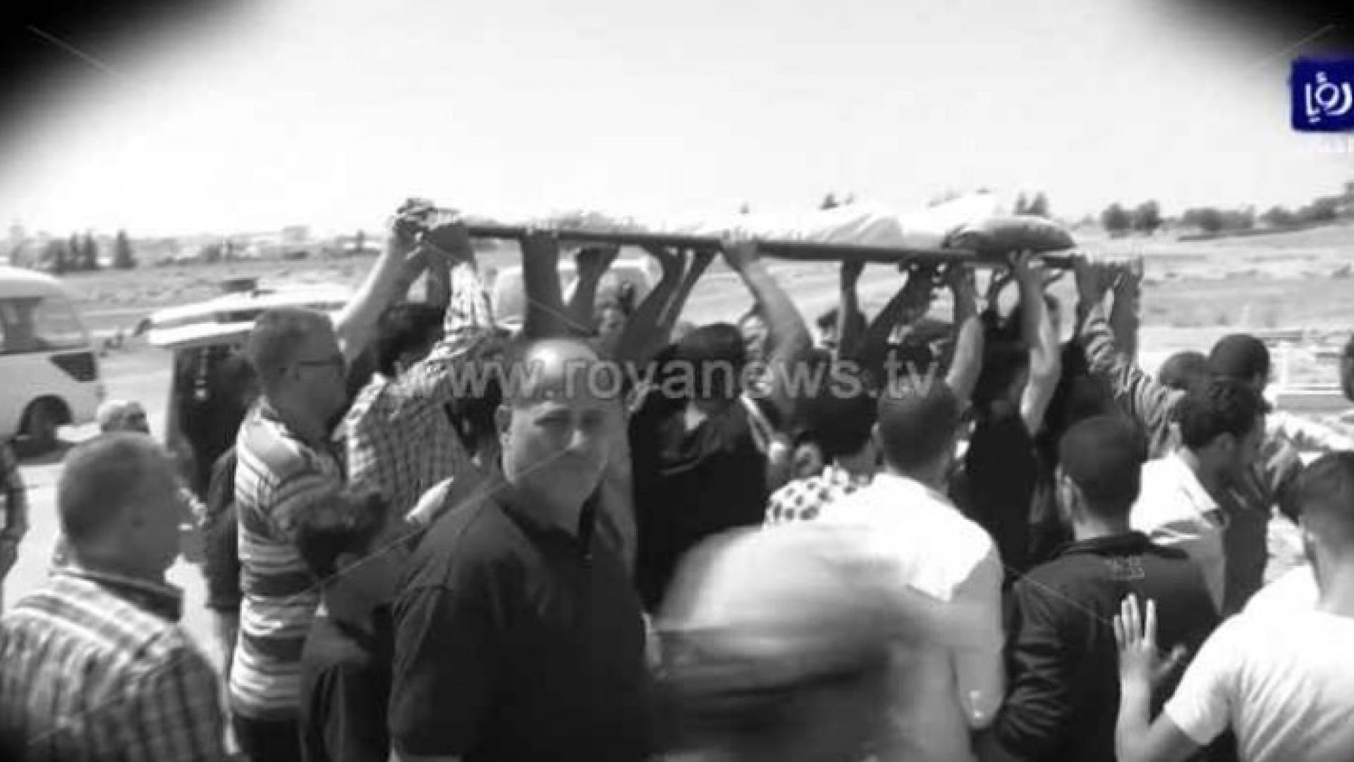 صورة من جنازة الطفل السوري