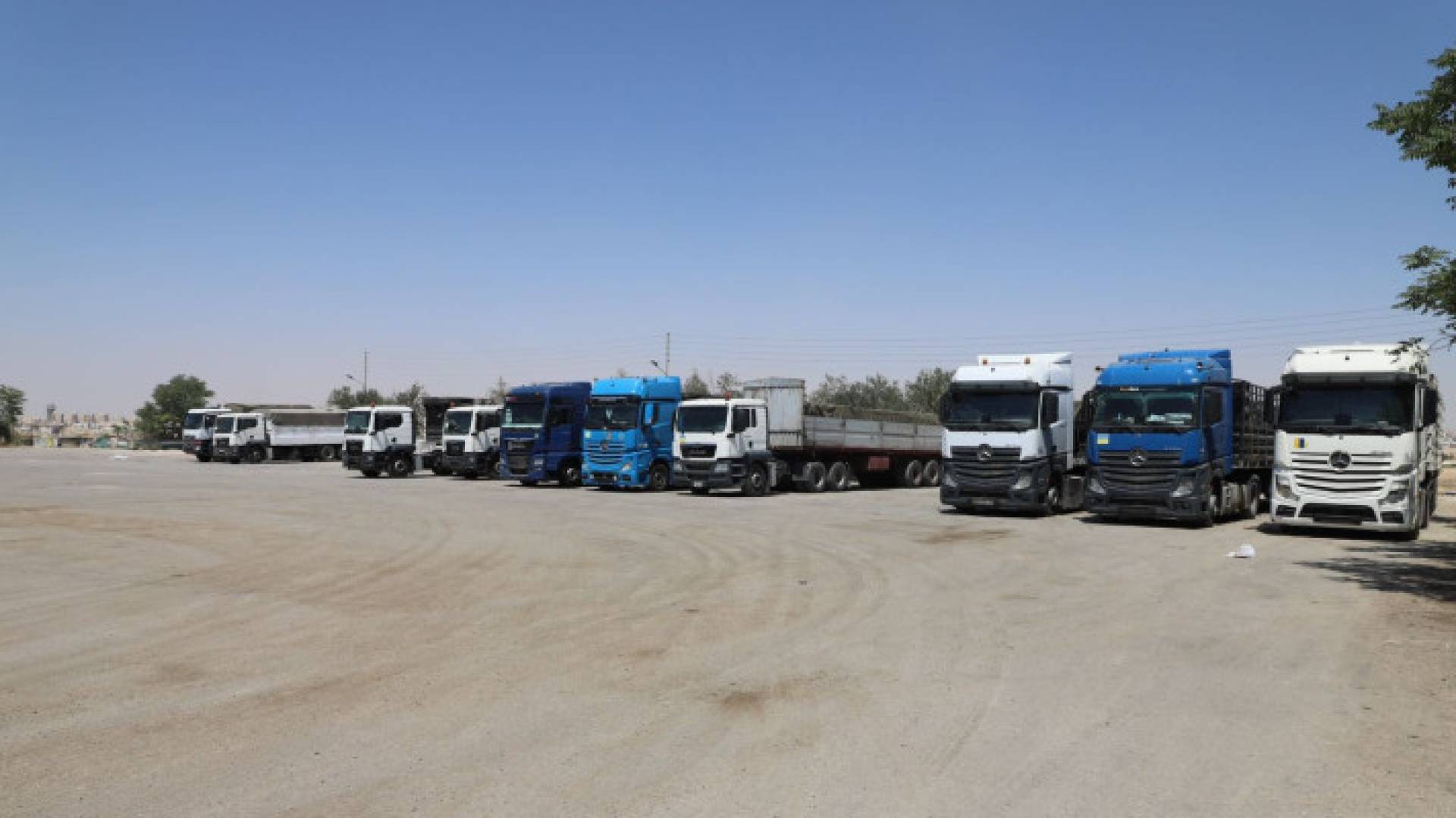 قافلة مساعدات أردنية