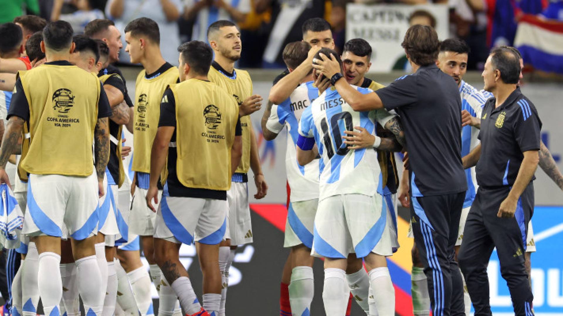 لاعبو منتخب الأرجنتين