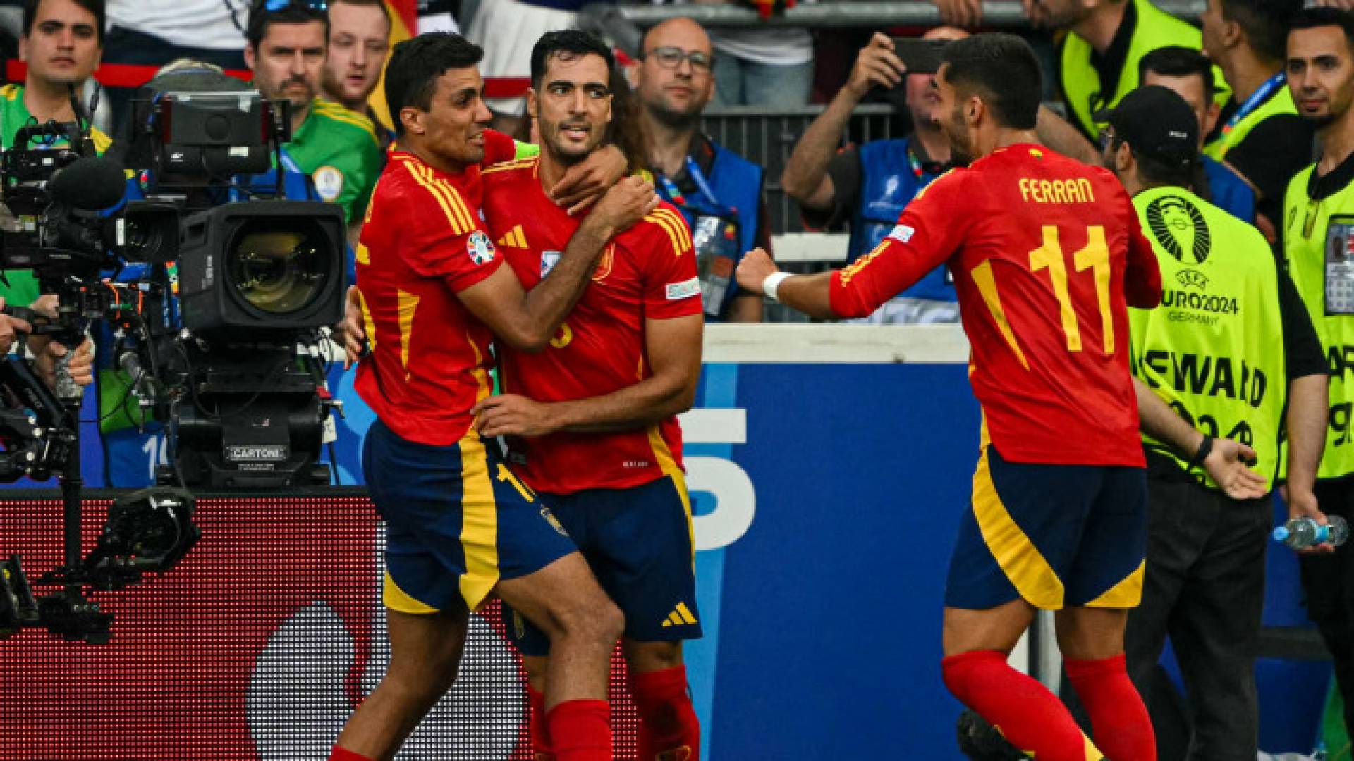 جانب من المباراة