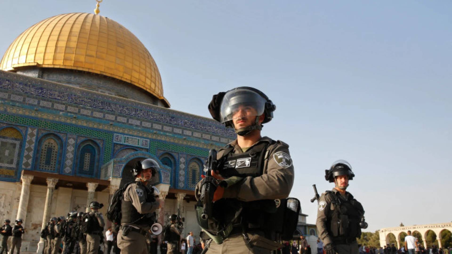 شرطة الاحتلال في باحات الأقصى المبارك