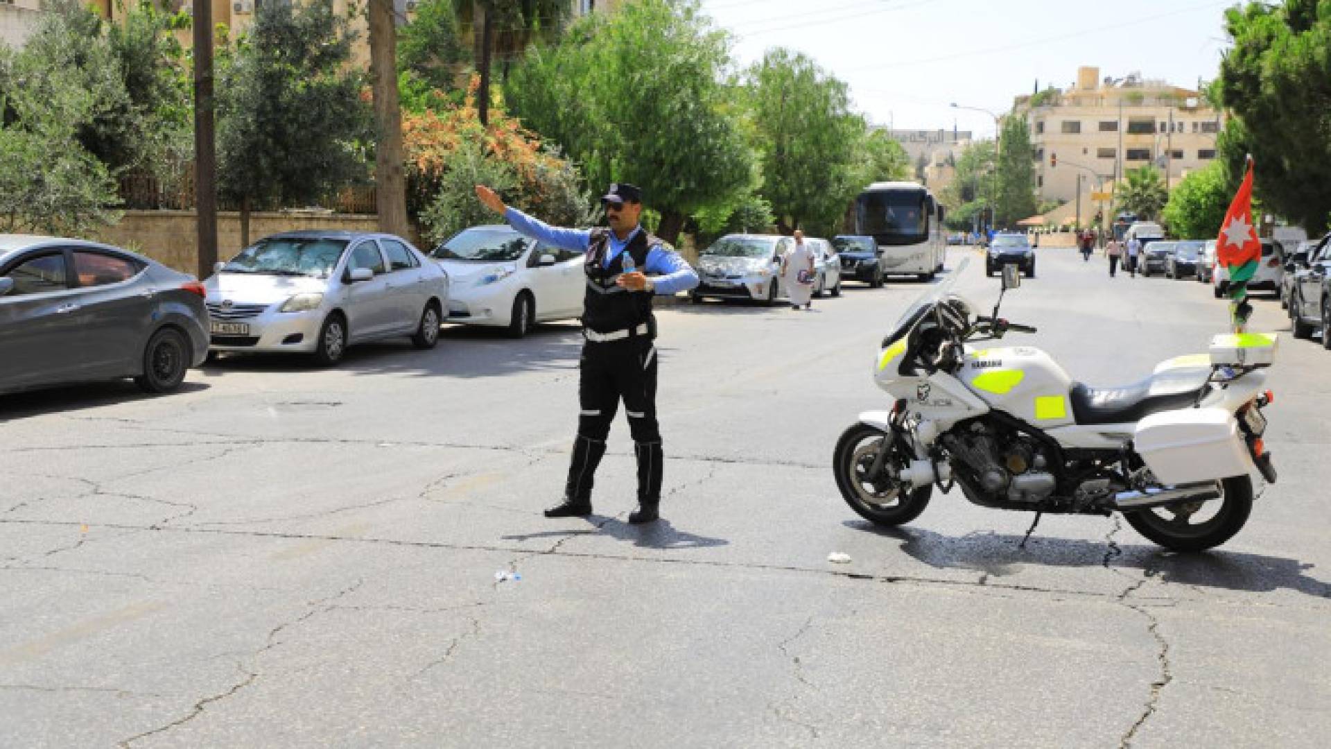 شرطي سير بالعاصمة عمان