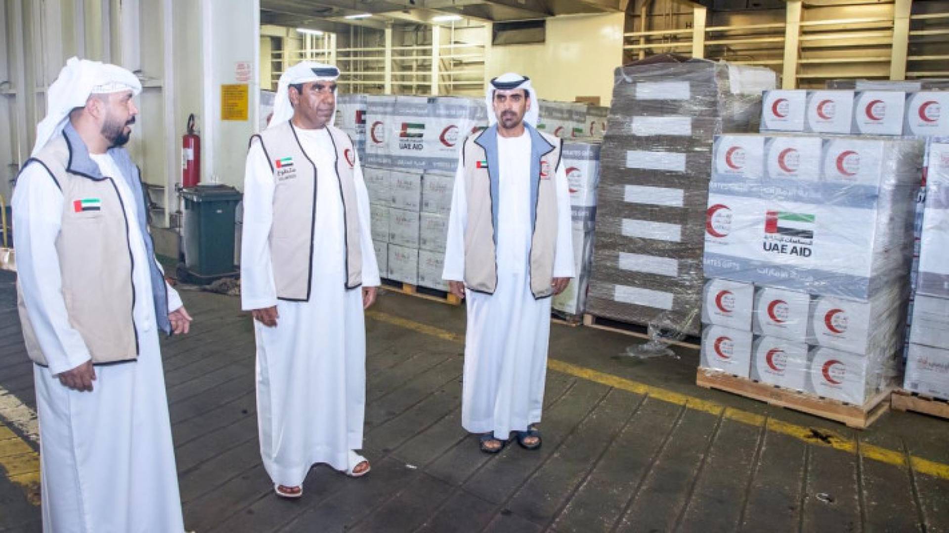 سفينة المساعدات الإماراتية الرابعة إلى غزة