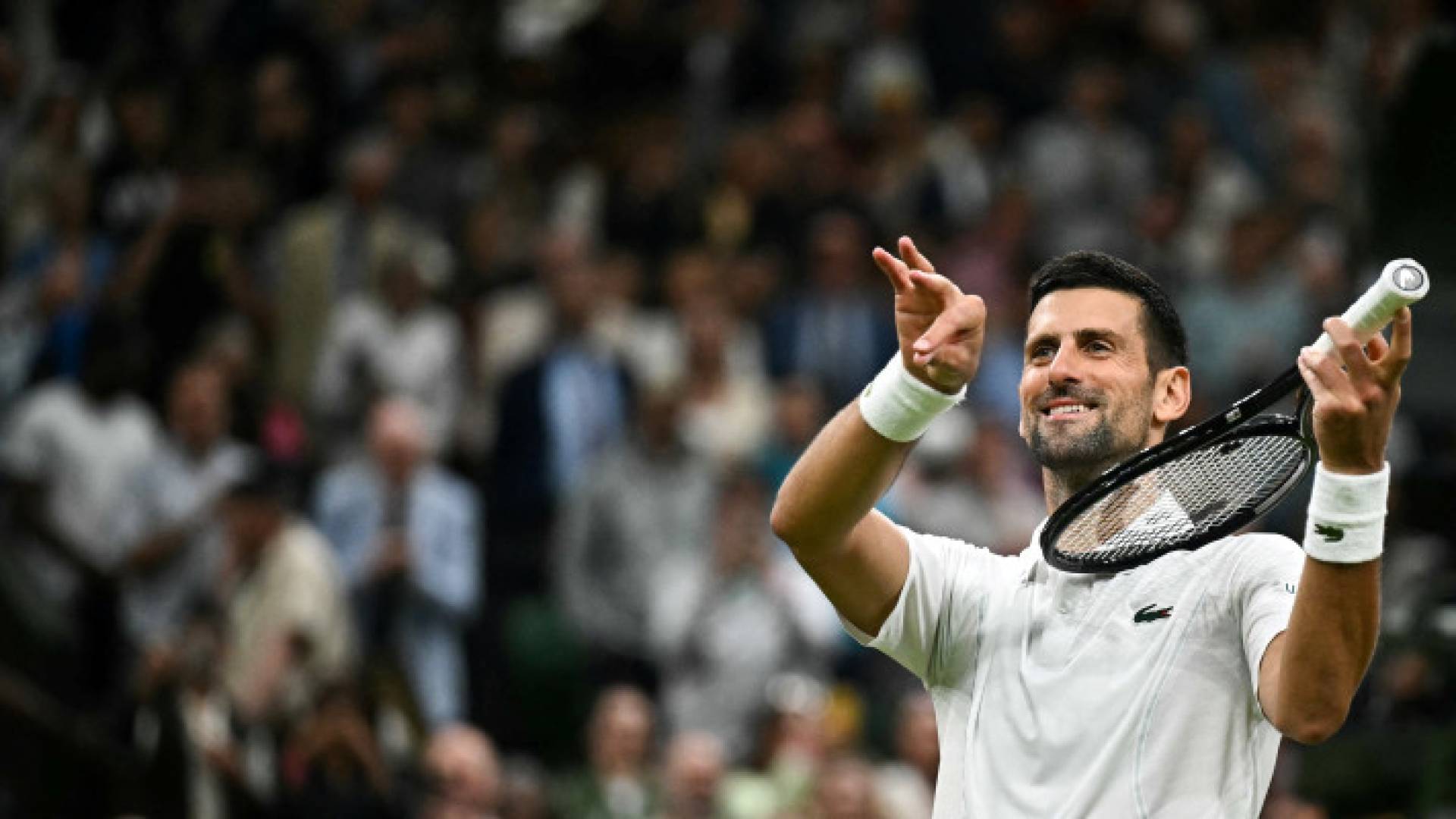 لاعب التنس الصربي نوفاك دجوكوفيتش