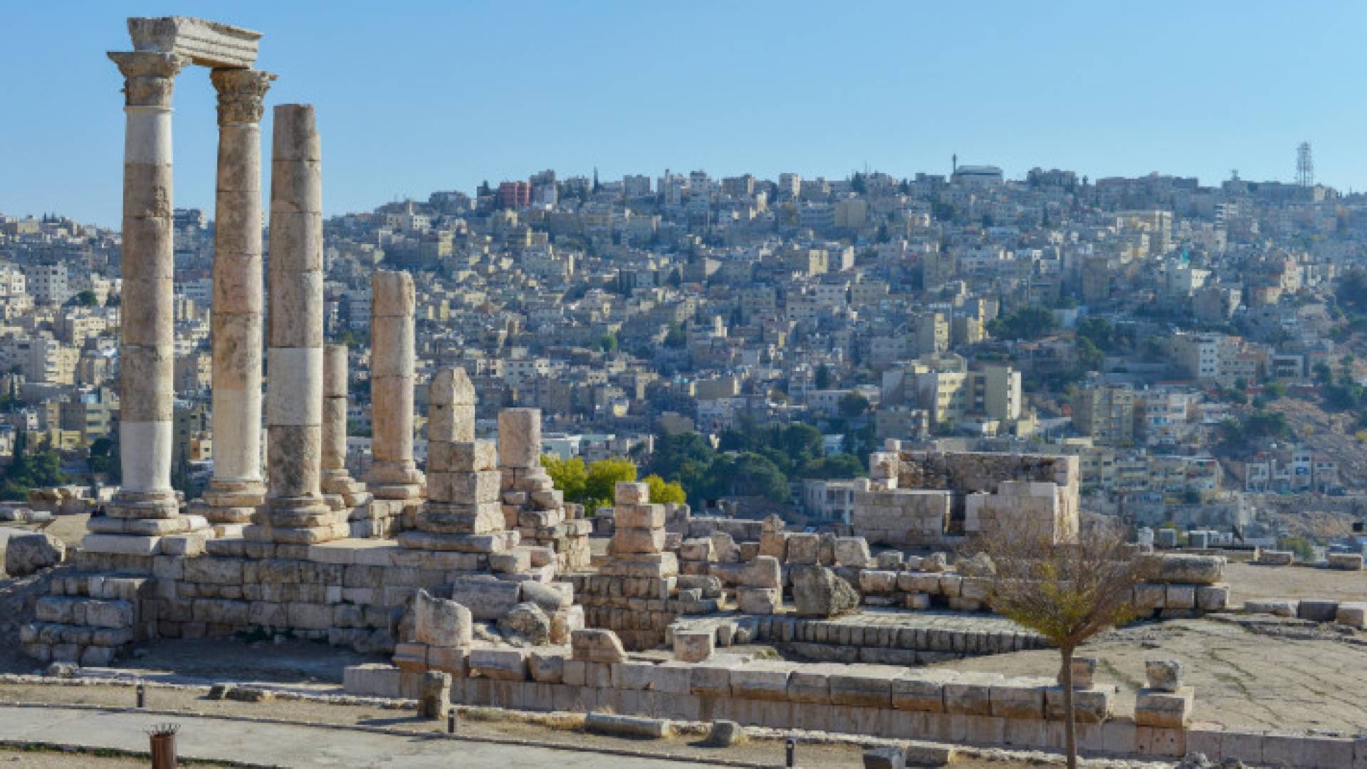 جانب من العاصمة عمان