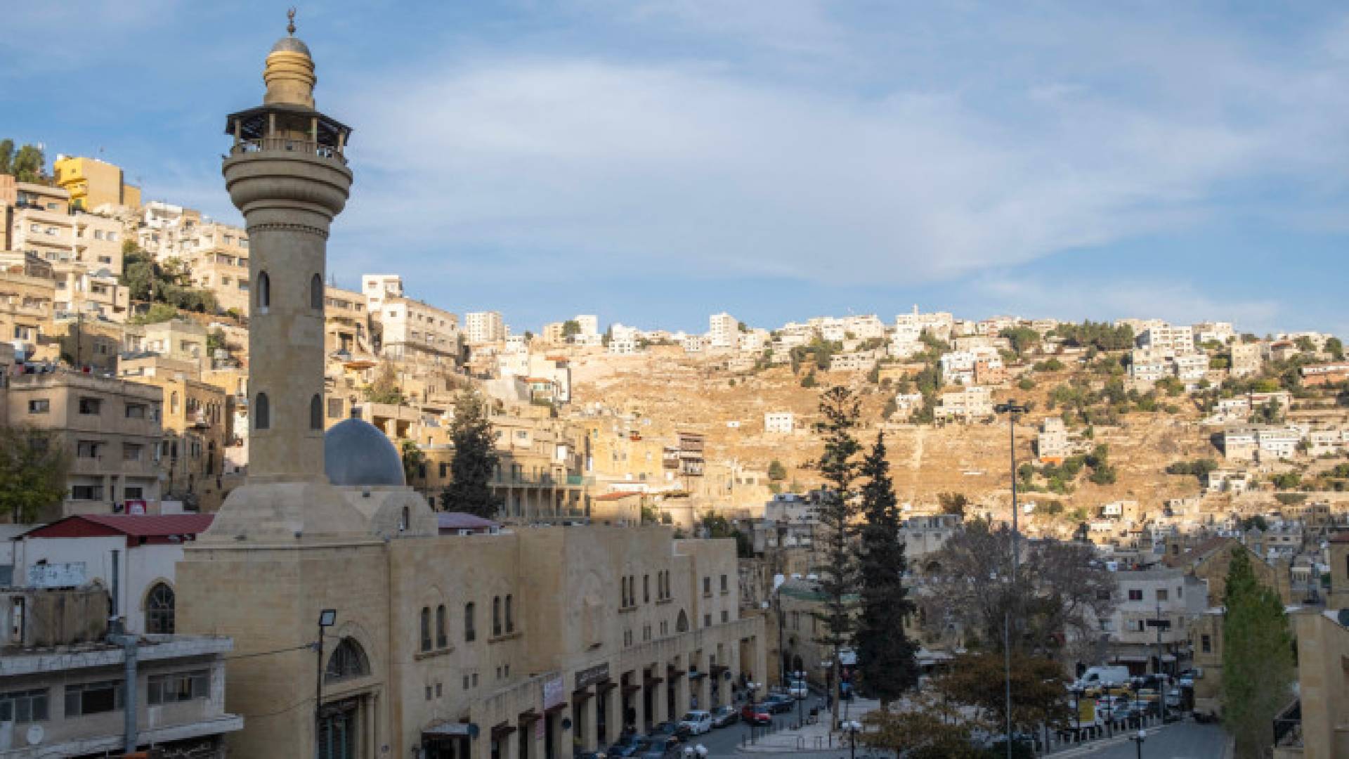 ساحة العين والمسجد الكبير في السلط